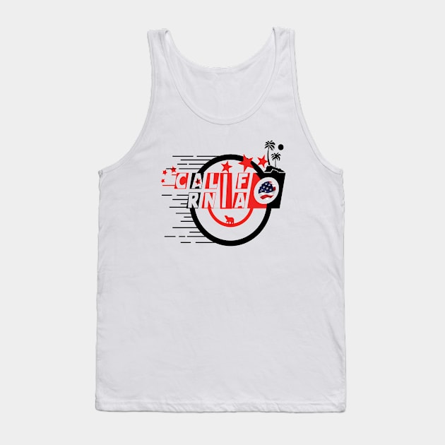 california Tank Top by Duodesign